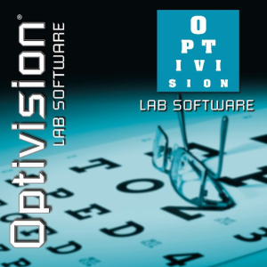 Optivision Logo. Ophthalmic Management Systems and Software Solutions